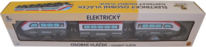 BABU vláčky - Elektrický osobní vláček - set 3 ks
