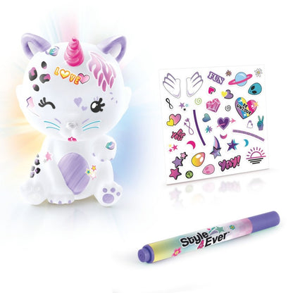Style4Ever Mini Deco svítící figurka kočička