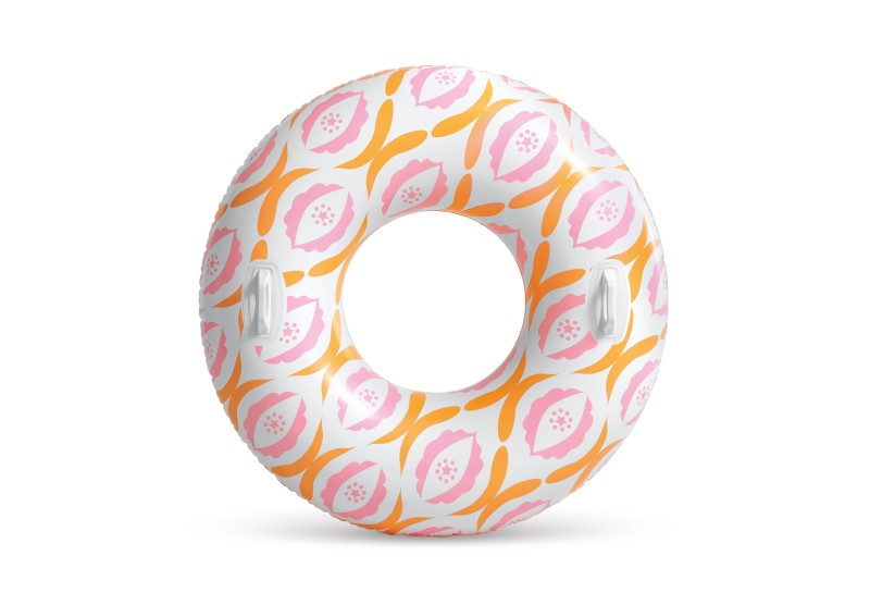 Kruh plovací Retro 91cm duha
