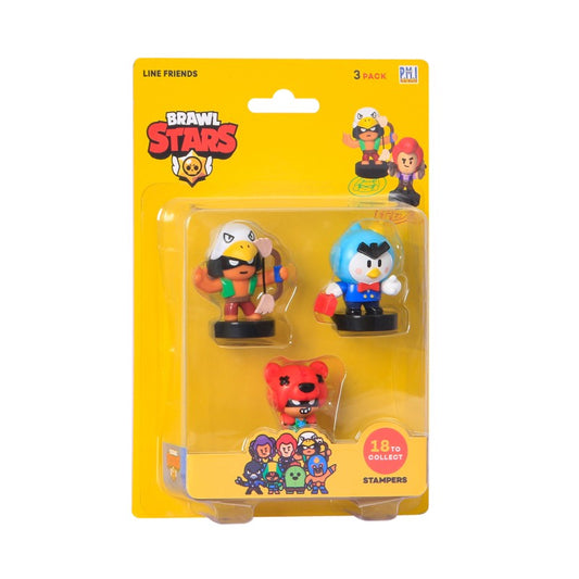 Figurky Brawl Stars 3 pack série 1 s razítky
