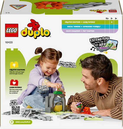 LEGO® DUPLO® 10425 Železniční tunel a koleje – rozšiřující sada