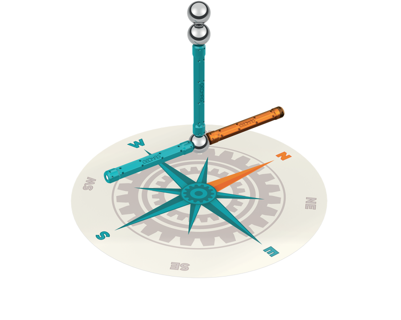Geomag Mechanics Motion Compass 35 dílků