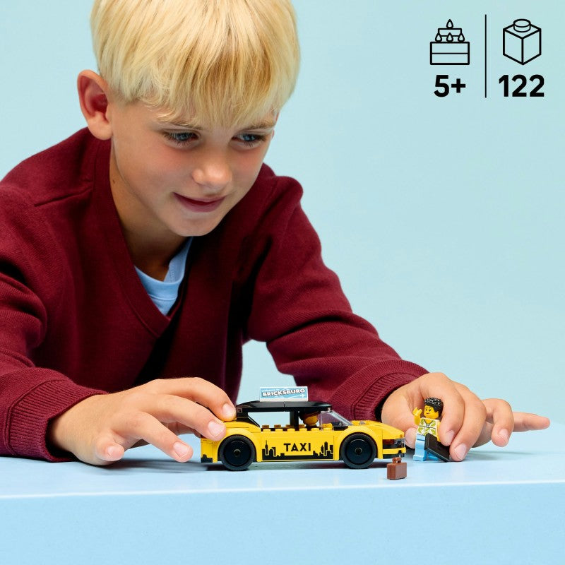LEGO® 60487 City Žlutý taxík