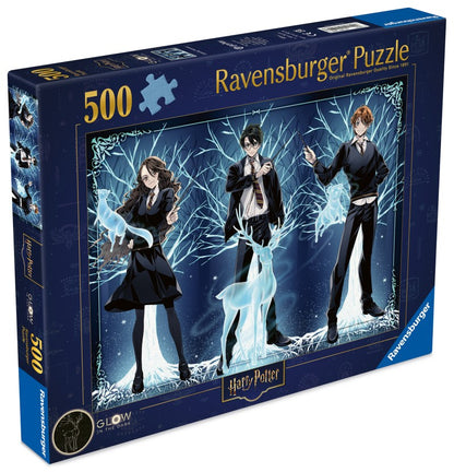 Puzzle 2D Harry Potter: Svítící Patron 500 dílků