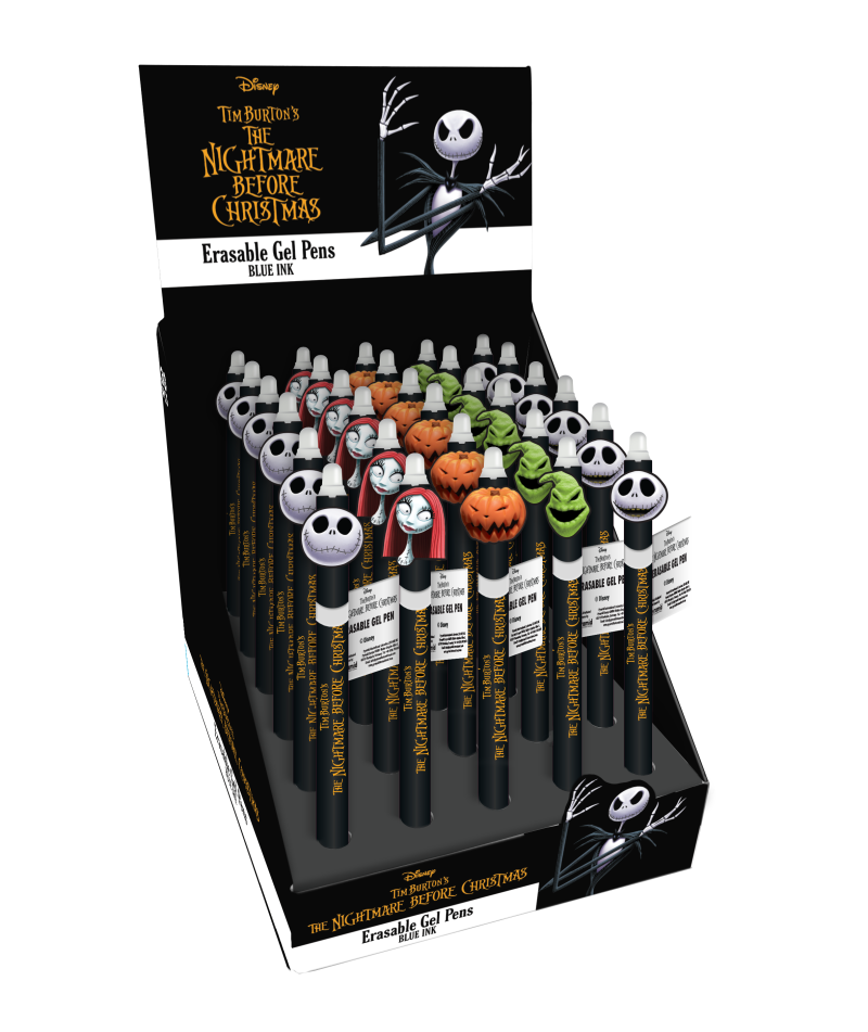 Nightmare before Christmas, gumovací gelové pero DPL30