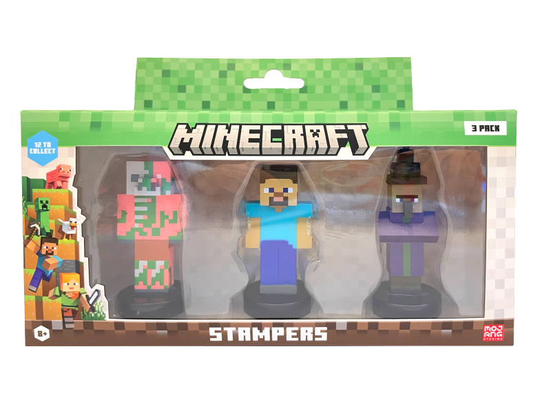 Minecraft razítko -3 pack