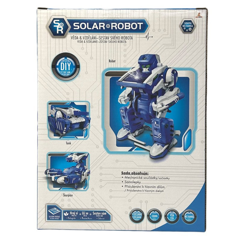Robot na solární pohon 3v1