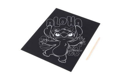 Vyškrabávací obrázky Stitch 2ks