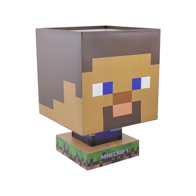 Minecraft Steve Icon Lamp