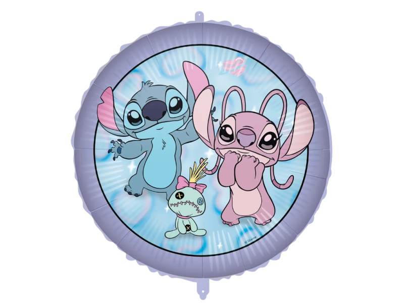 Balónek fóliový Stitch a Angel Cute