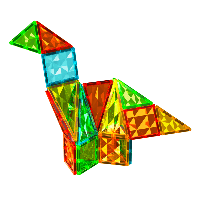 Geomag Magnetic Tiles Raketa 32 dílků