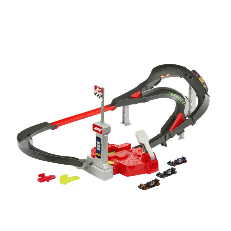 Hot Wheels racing formula 1 startovací dráha
