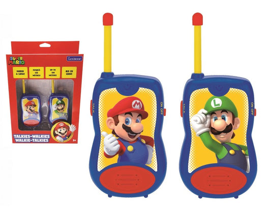 Lexibook vysílačky Super Mario s dosahem 200 m