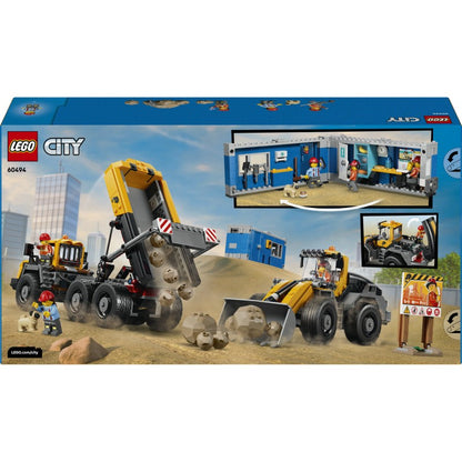 LEGO® City 60494 Sklápěč a čelní nakladač