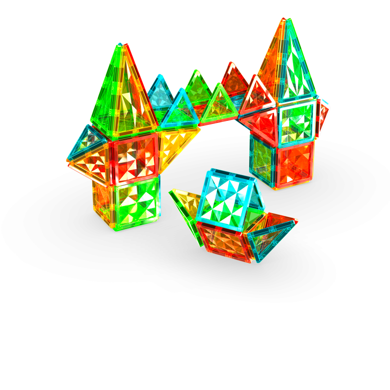 Geomag Magnetic Tiles 60 dílků