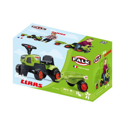 Odstrkovadlo - traktor Claas s volantem a valníkem