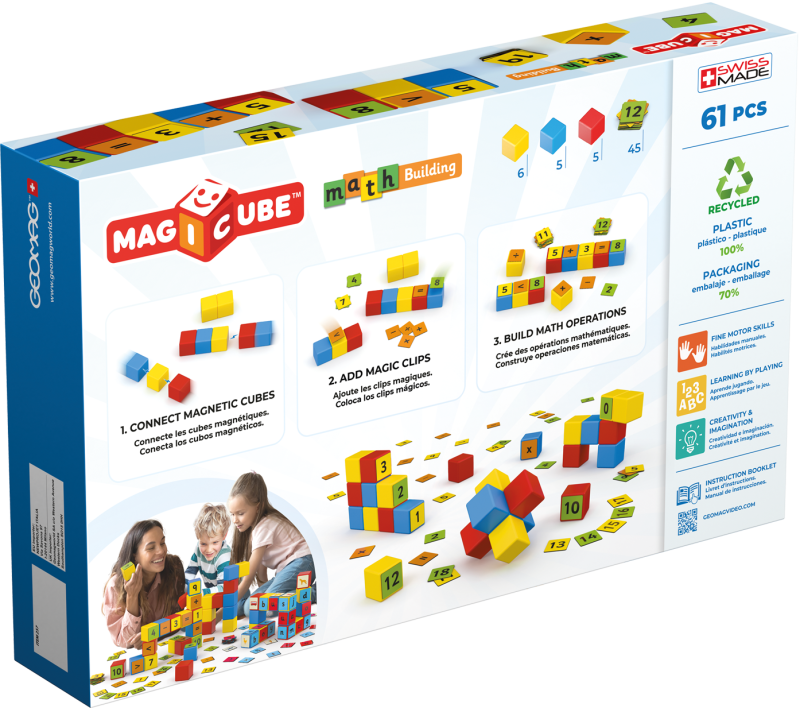 Geomag Magicube Math 61 dílků
