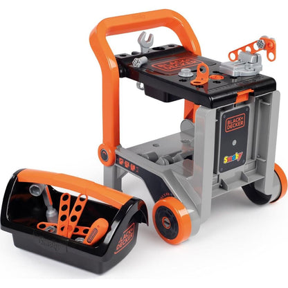 Smoby Black & Decker Dílenský vozík