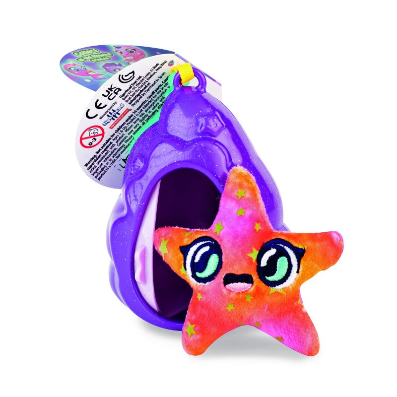 Pearly Pods kamarádi Moonlight svítící ve tmě světle fialový domeček