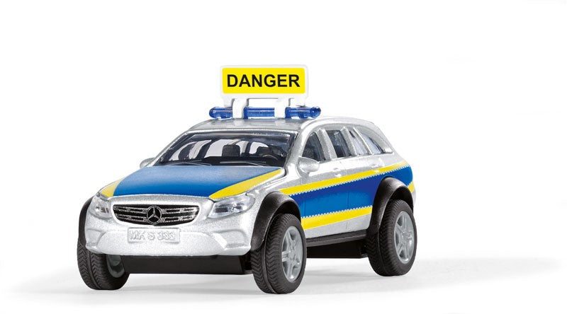 SIKU Super - policejní Mercedes Benz E-Class All Terrain 4x4