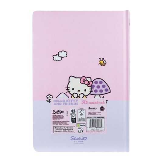 Hello Kitty a přátelé blok A5 - Mushroom DPL6