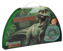 Malovací kufřík půlkruhový  Dino