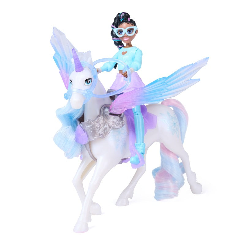 Unicorn academy kouzelná křídla Glacier & Layla 11cm