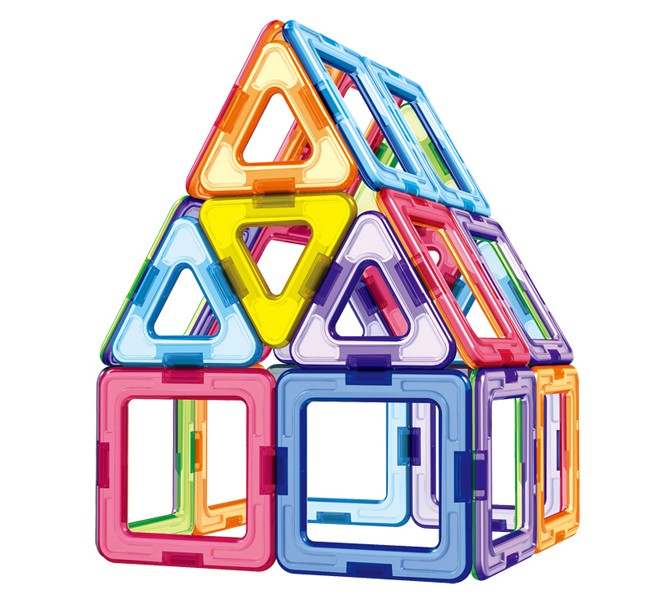 Magnetická stavebnice - Magnetic sheet 46