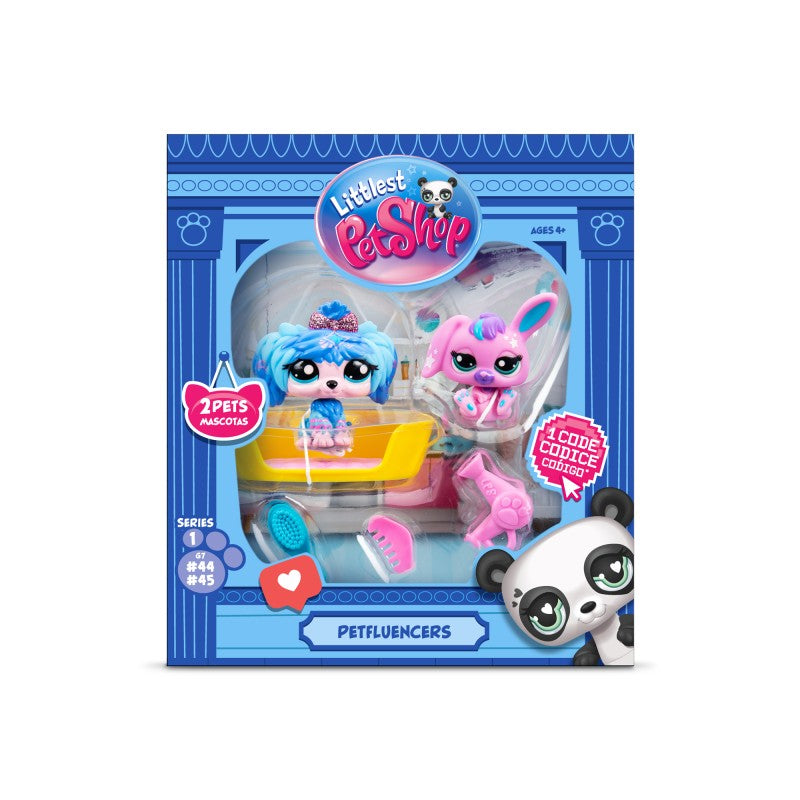 Littlest Pet Shop balení 2 zvířátka Petfluenceři mix
