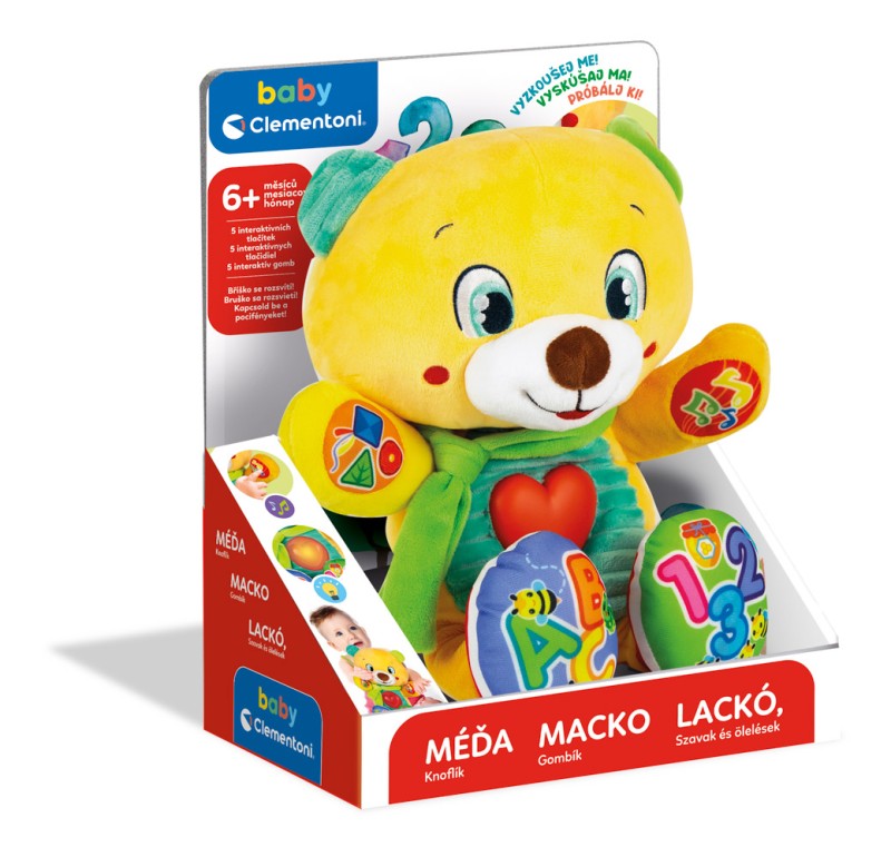 Interaktivní medvídek Lele se zvuky