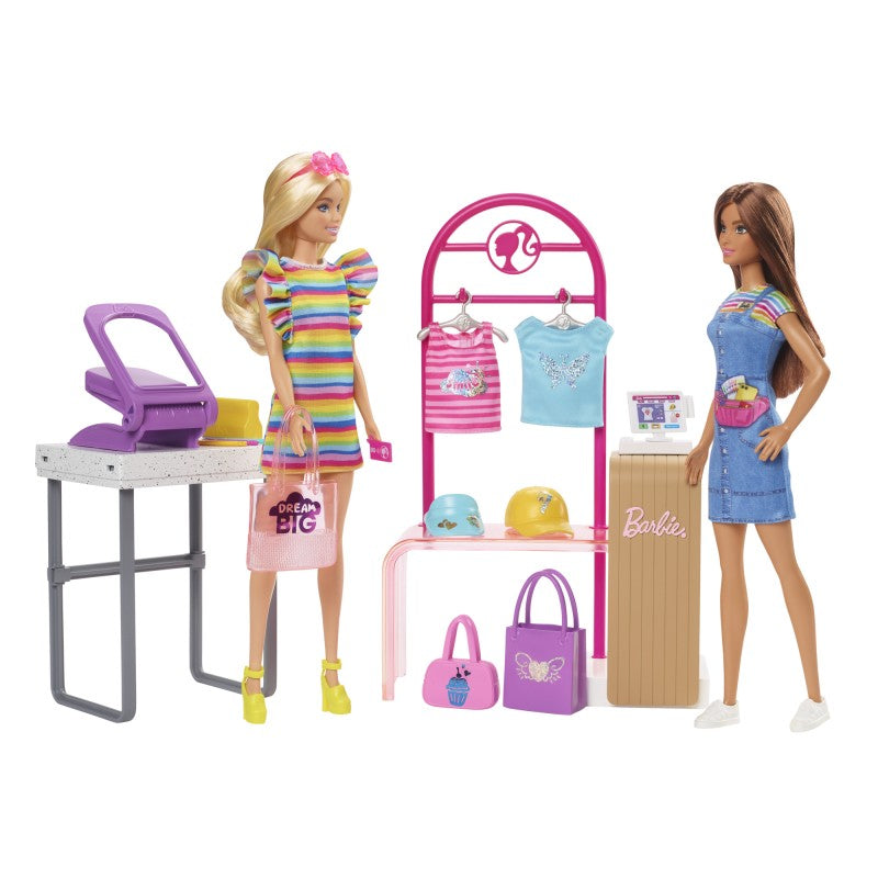 Barbie módní design studio s panenkou