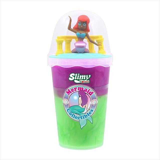 Slimy s mořskou pannou zeleno - modrý sliz