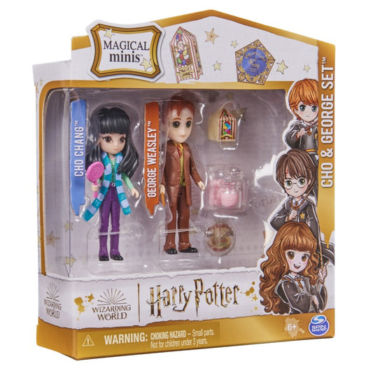 Harry Potter dvojbalení figurek s doplňky George a Cho
