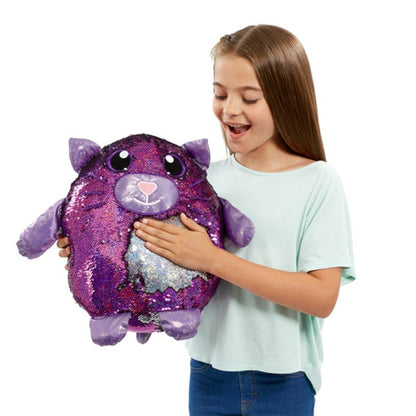 Shimmeez plyšová zvířátka 36cm Sova