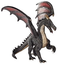 Drak ocelový figurka