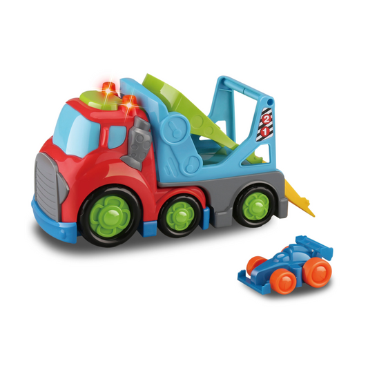 Kiddy Go! Přepravní auto se světlem a zvukem, 19 cm
