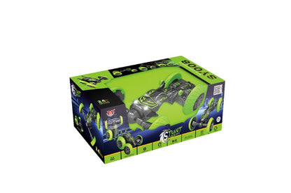 Trikové RC auto zelené