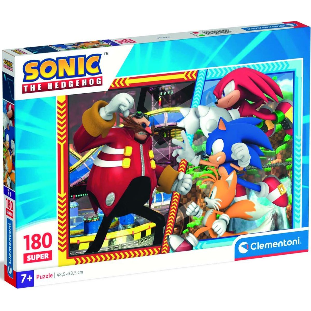 Puzzle 180 dílků Super Sonic the Hedgehog