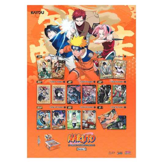 NARUTO - Smriti Collectible Sběratelské karty - Earth Scroll