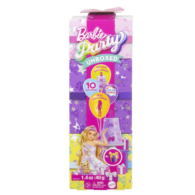 Barbie party reveal Barbie