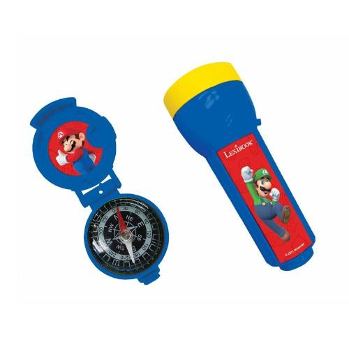 Lexibook Super Mario set vysílačky, dalekohled, baterka, kompas