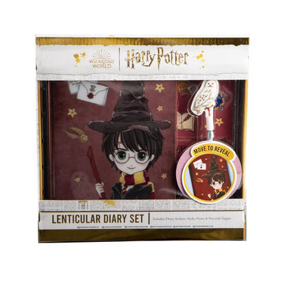 Deník sada Harry Potter Lenticular