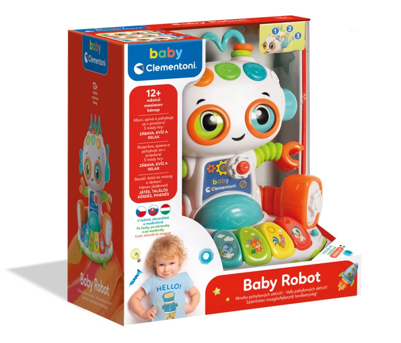 Interaktivní robot se zvuky