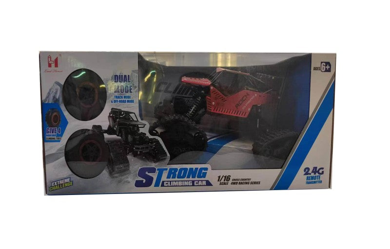 Terénní duální auto 1:16 černé