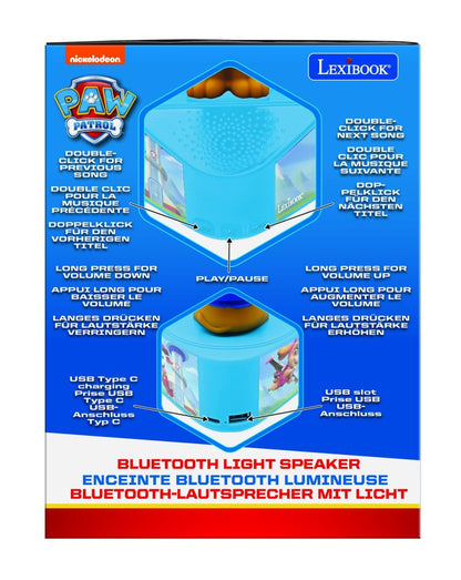 Lexibook bluetooth reproduktor se svítící figurkou Chase