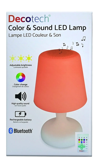 Lexibook bluetooth reproduktor ve tvaru stolní lampy