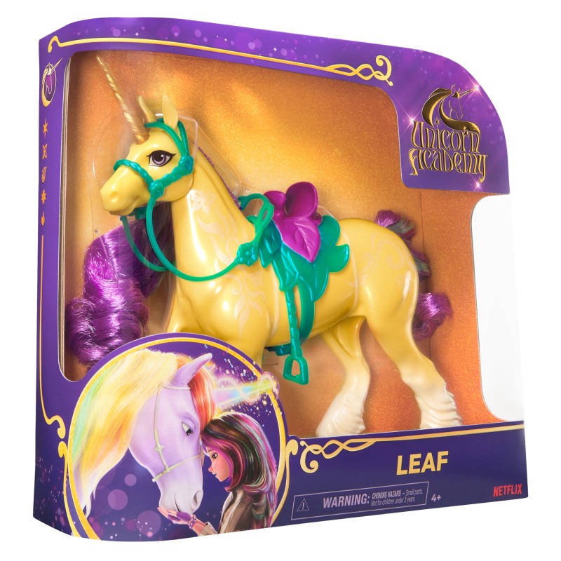Unicorn academy česací jednorožec 28 cm Leaf