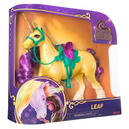 Unicorn academy česací jednorožec 28 cm Leaf