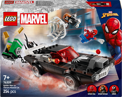 LEGO® Marvel 76309 Spider-Man vs. Venomův výkonný sporťák