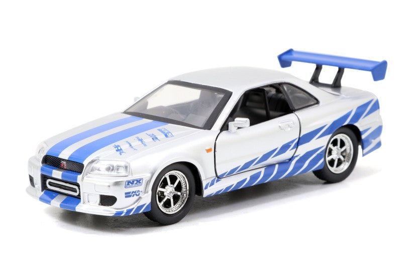 Rychle a zběsile Twin Pack 2006 Mitsubishi Lancer Evo IX + Brianův 2002 Nissan Skyline GTR